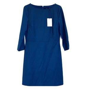 Theory Adrian Suiting dress in Dark Aqua